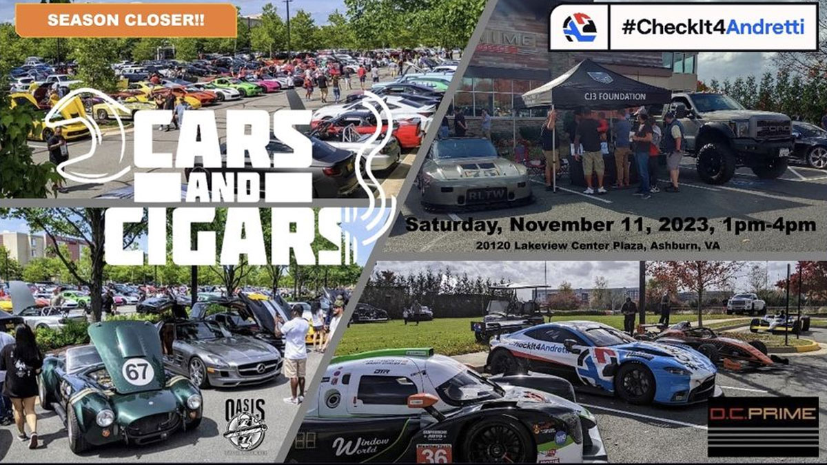 Cars & Cigars at DC Prime Cars and Coffee Events