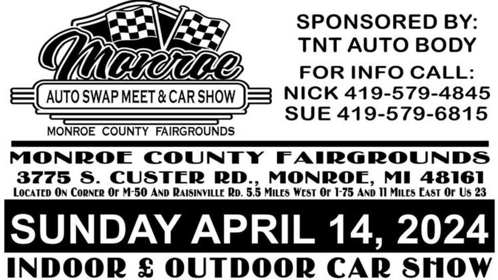 Monroe Auto Swap Meet & Car Show Cars and Coffee Events