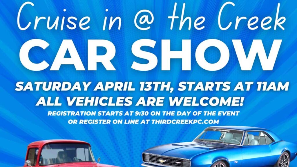 1st Annual Cruise In @ The Creek Car Show - Cars and Coffee Events