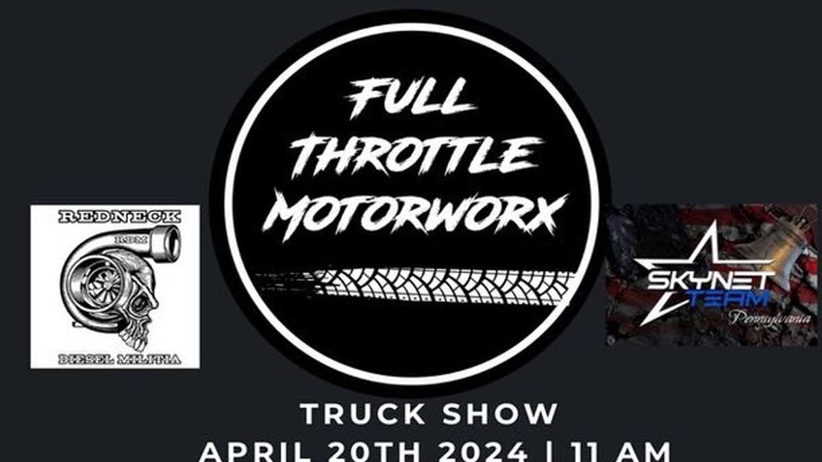 Full Throttle Motorworx Truck Show 2024 Cars and Coffee Events