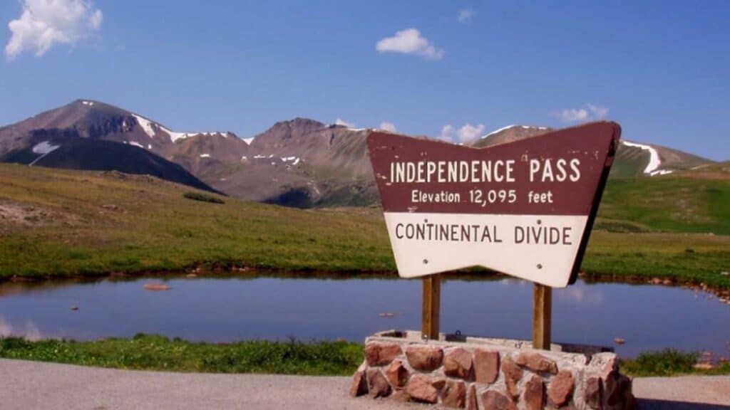 Independence Pass is more than just a spot on the map. It's also an amazing, challenging, drivers road.